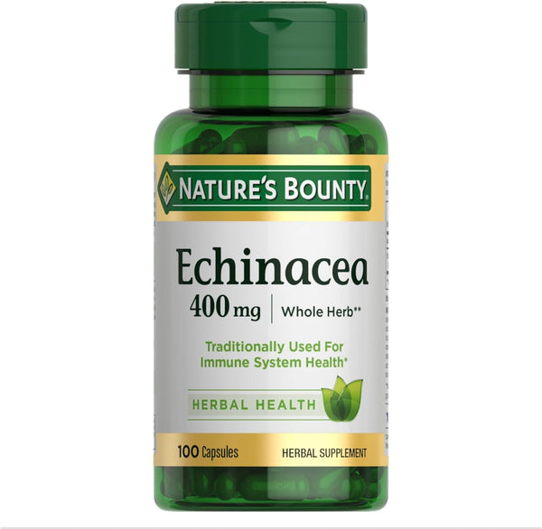 Nature's Bounty ECHINACEA.400.MG.100.CAP