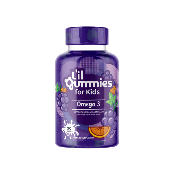 Lil Gummies Omega-3  Orange Flavor - 30 Gummies