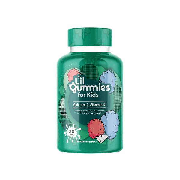 Lil Gummies Calcium & Vitamin D Gummies - 30's Pack Size