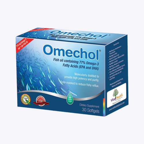 Vital Health Omechol Softgels