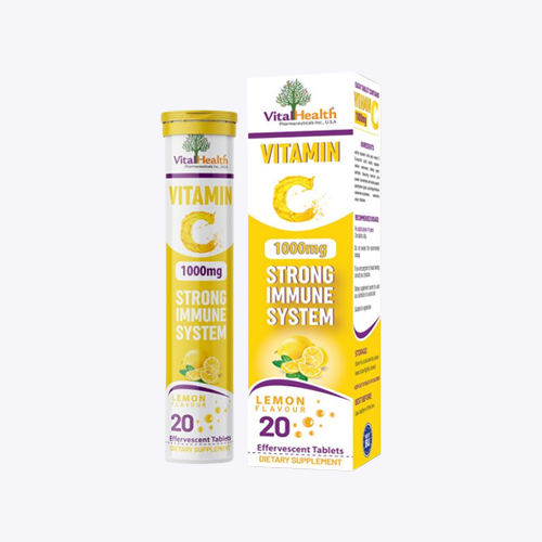 Vital Health Vitamin C 1000MG Lemon Flavour