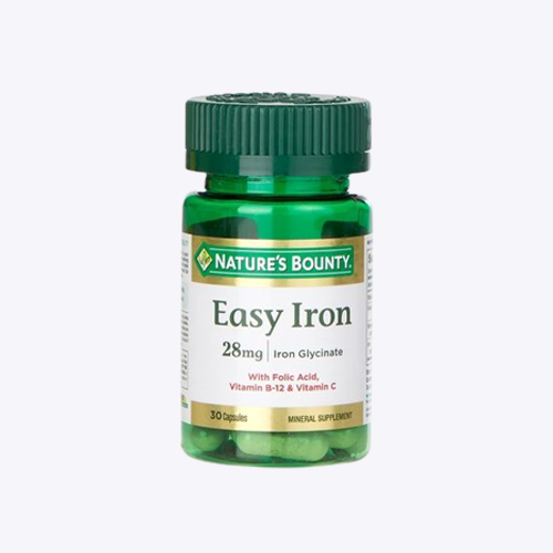 Nature's Bounty Easy Iron 30 Capsules