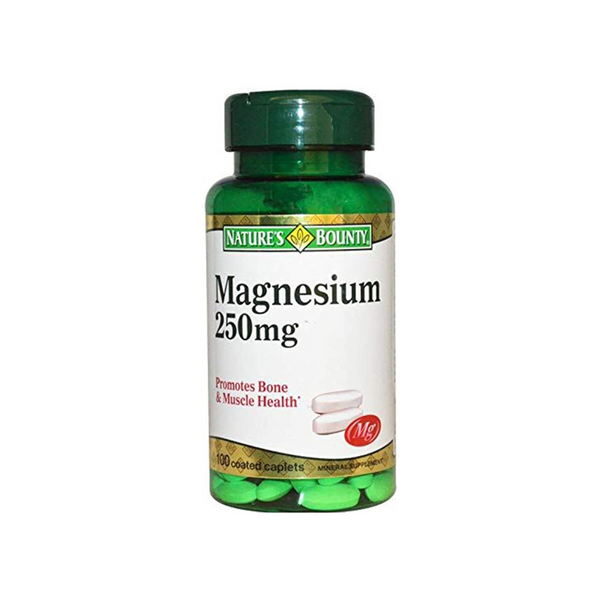 Nature's Bounty Magnesium Oxide 250MG - 100 tablets