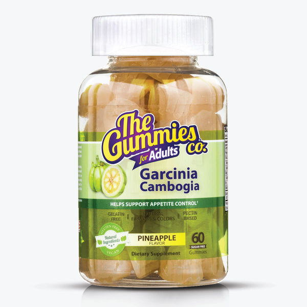 The Gummies Co. Garcinia Cambogia | Sugar Free Pineapple Flavor - 60 Gummies