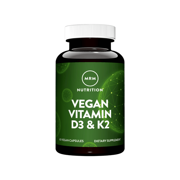 MRM Nuturition Vegan Vitamin D3 & K2,  60 Vegan Capsules