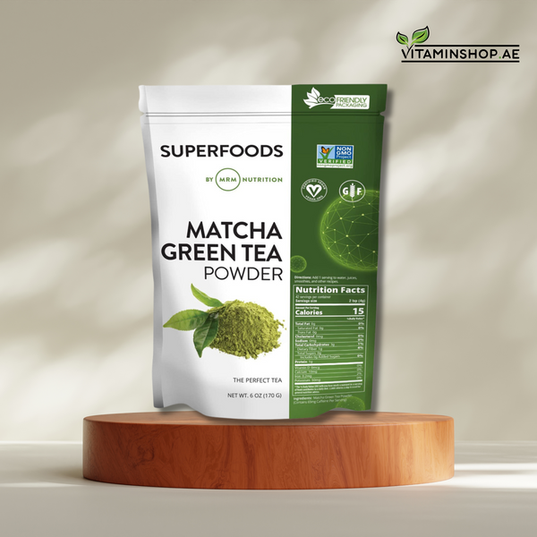 MRM Super Foods - Matcha Green Tea Powder, 6 Ounce (170G)