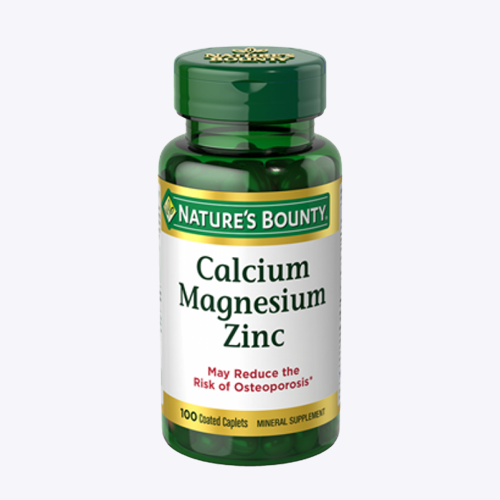 Nature's Bounty Calcium Magnesium Zinc Caplets