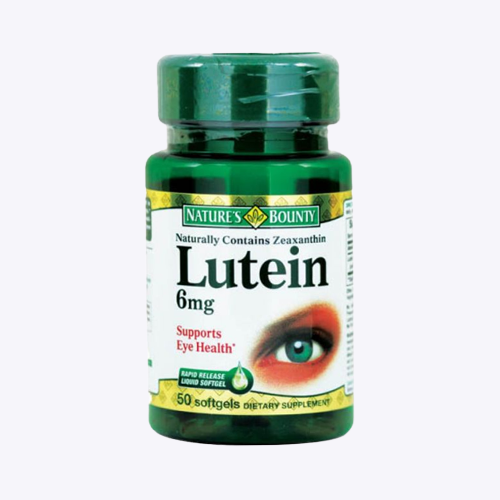 Nature's Bounty Lutein 6mg Softgels