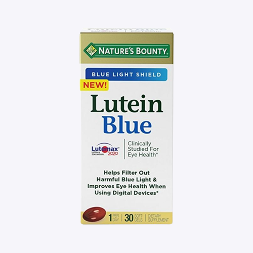 Nature's Bounty Lutein Blue Softgels