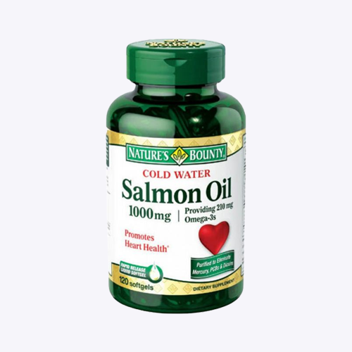 Nature's Bounty Salmon Oil 1000mg - 120  Softgels