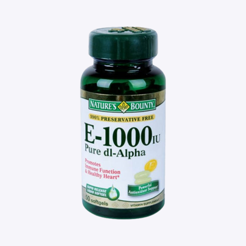 Nature's Bounty Vitamin E-1000 IU Softgels