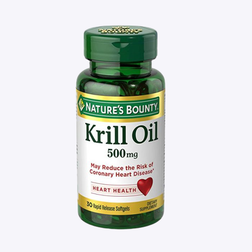 Nature's Bounty Krill Oil 500mg Rapid Release Softgels