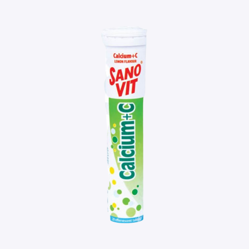 Sano Vit Calcium + C  Lemon Flavour