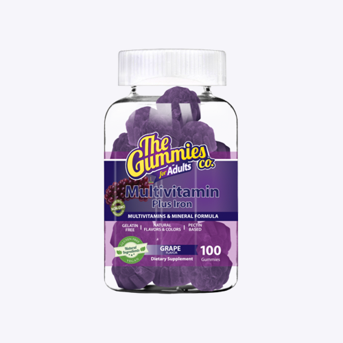 The Gummies Co. Multivitamins + Iron Grape Flavor