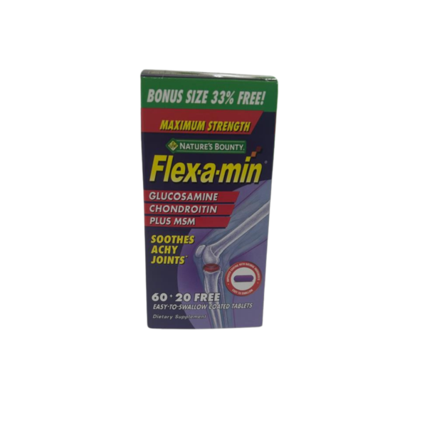 Nature’s Bounty Flexamin 60+20 Tablets